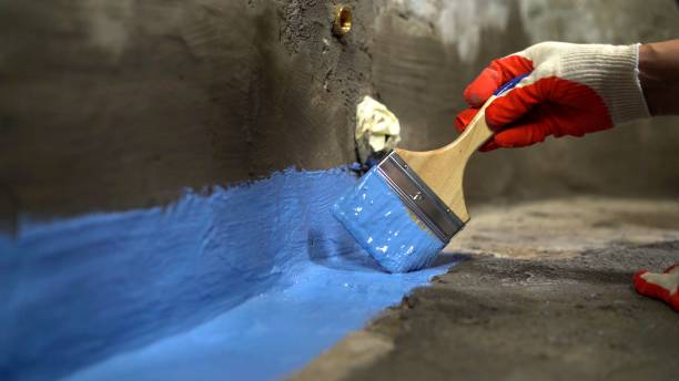 Crawl space vapor barrier installation in Cutler, IN